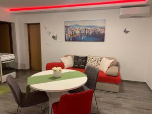 Posezení v ubytování Apartment Futura