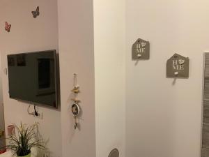 TV a/nebo společenská místnost v ubytování Apartment Futura