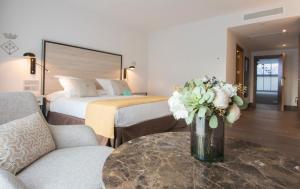 Ruang duduk di Parador de Lleida