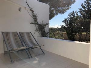 A balcony or terrace at Viviendas Ferrer-Es Mal Pas