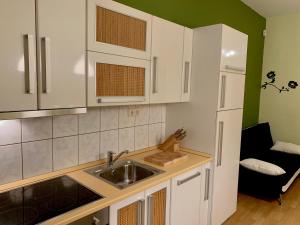Kuchyňa alebo kuchynka v ubytovaní Beach Resort Fonyód