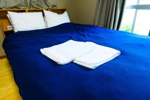 Postel nebo postele na pokoji v ubytování Hostel Hana An