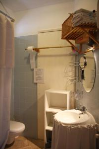 Koupelna v ubytování Mini suite alla Cascata