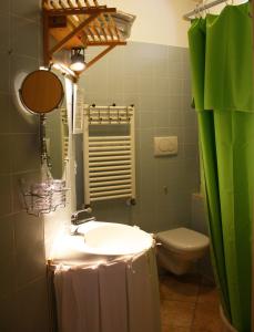 Koupelna v ubytování Mini suite alla Cascata