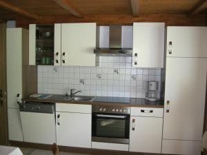 Kuchyň nebo kuchyňský kout v ubytování Appartements Bischof + 13 fotografií