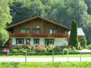 Zahrada ubytování Appartements Bischof