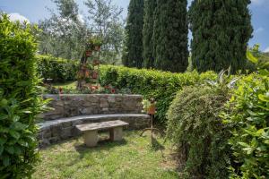 Zahrada ubytování B&B Rosso Baccara