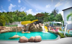 Der Swimmingpool an oder in der Nähe von OZO Phuket