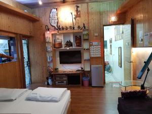Kuchyň nebo kuchyňský kout v ubytování Checheng Backpackers Hostel