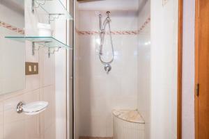 Koupelna v ubytování B&B Rosso Baccara