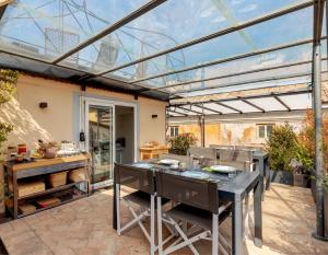 A balcony or terrace at Casa Modelli