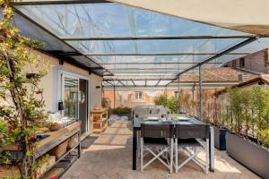 A patio or other outdoor area at Casa Modelli