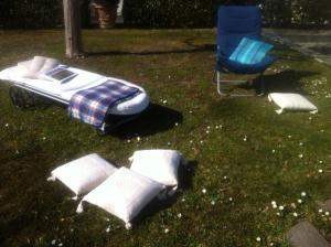 Zahrada ubytování Firenze in collina con piscina