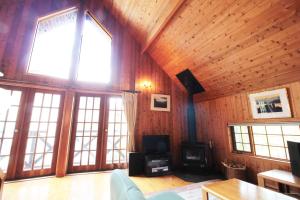 TV a/nebo společenská místnost v ubytování Thanks 山中湖 BBQできます#HS2