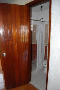 Koupelna v ubytování Hotel Tankah Cancun