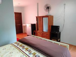 Postel nebo postele na pokoji v ubytování Chandra Hostel Koh Tao