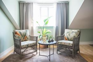 Posezení v ubytování Villa Alma