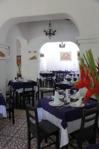 Restaurace v ubytování Hostería La Eterna Primavera