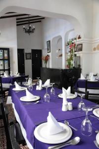 Restaurace v ubytování Hostería La Eterna Primavera