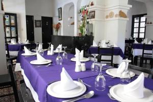 Restaurace v ubytování Hostería La Eterna Primavera