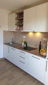 Kuchyň nebo kuchyňský kout v ubytování Apartment Lucas
