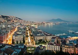 Et luftfoto af B&B Napoli Storica