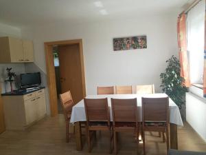 Kuchnia lub aneks kuchenny w obiekcie Ein schöner Panorama Blick