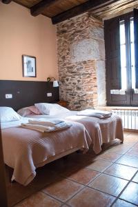 Postel nebo postele na pokoji v ubytování Casa Rural La Torrecilla con PISCINA PRIVADA