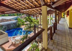 Bazén v ubytování Chauã Porto Hotel nebo v jeho okolí