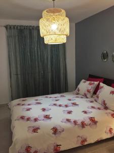 Postel nebo postele na pokoji v ubytování Beautiful & Comfortable Apartment near Colonial Zone
