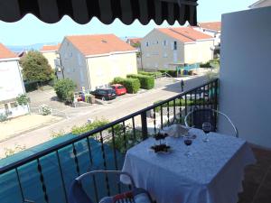 Balkón nebo terasa v ubytování Apartments Marija
