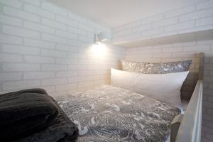Posteľ alebo postele v izbe v ubytovaní Familien Studio STRANDPERLE