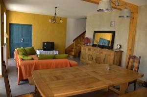 Posezení v ubytování Gîte le Clos de Ceintres