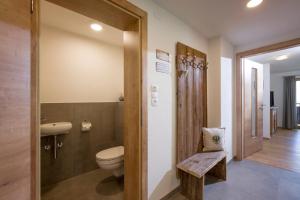 Koupelna v ubytování Ferienwohnung Lehenhof