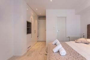 Postel nebo postele na pokoji v ubytování Pansion Casa