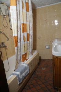 Koupelna v ubytování Vasilaras Hotel