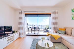Χώρος καθιστικού στο Ria House - beautiful apartment with swiming pool