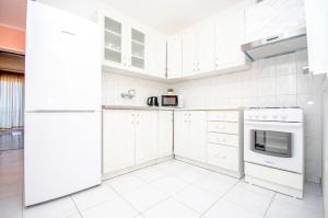 Kuchyň nebo kuchyňský kout v ubytování Apartment Barisa