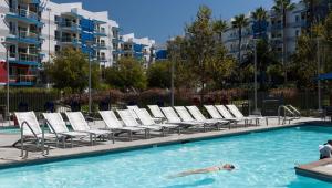 The swimming pool at or close to Breathtaking Appartment in the heart of marina Del Rey/ Venice Beach