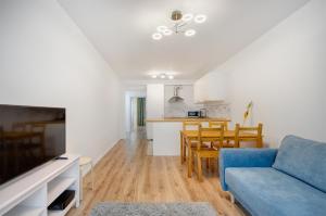 Kuchyň nebo kuchyňský kout v ubytování Apartment Kordiana