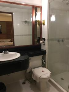 The Executive Hotel Lahad Datu的一间浴室