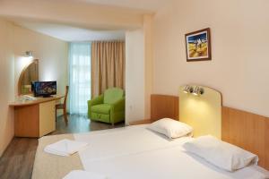 Postel nebo postele na pokoji v ubytování Diamond Hotel - All Inclusive