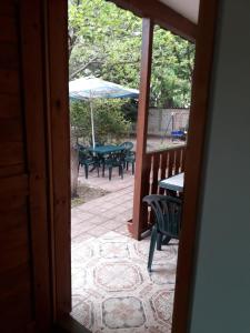 A patio or other outdoor area at Villas Chinara