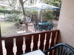 A balcony or terrace at Villas Chinara