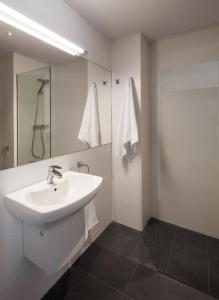 Ванная комната в Apartaments i habitacions Can Morera Olot