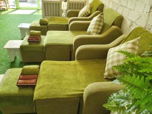 
A seating area at Dylan Hotel Danang

