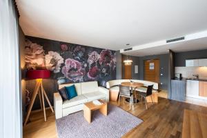 Posezení v ubytování ALIA appartements & wellness