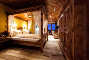 Postel nebo postele na pokoji v ubytování Hotel Astoria