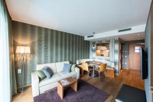 Posezení v ubytování ALIA appartements & wellness