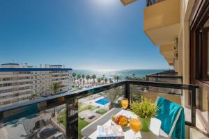 Balkón alebo terasa v ubytovaní Apartamento Playa Benalmádena